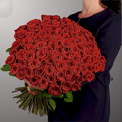 101 red roses delivery in Antalya