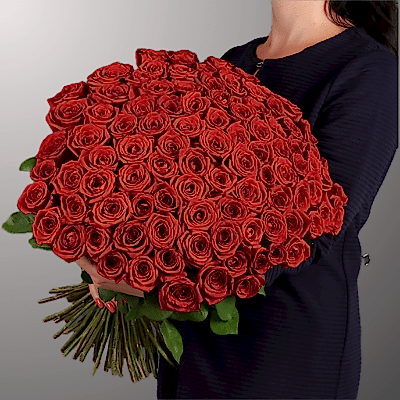 101 red roses delivery in istanbul