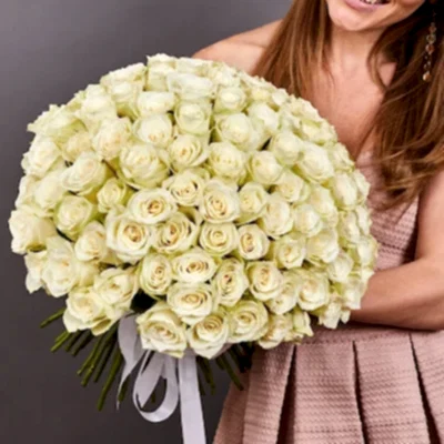 send 101 white roses in istanbul