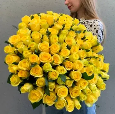 send 101 yellow roses in istanbul