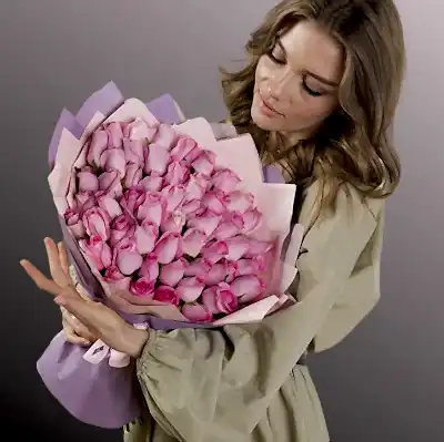send 51 pink roses in Antalya