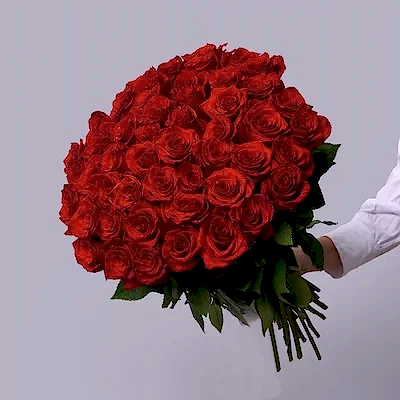 51 red roses delivery in istanbul
