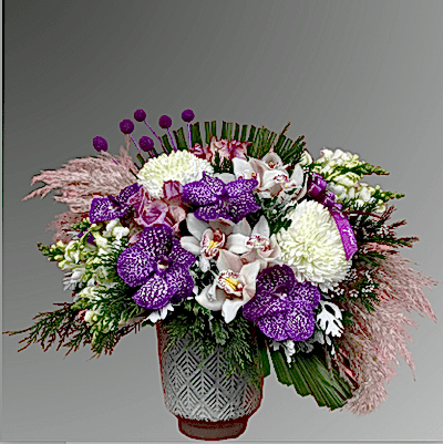 send flower in vase istanbul