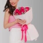 Pink Rose Bouquet